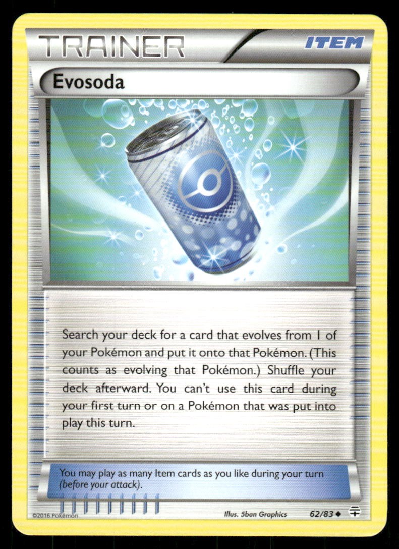 2016 Pokemon Evosoda Uncommon Generations 62/83 LP