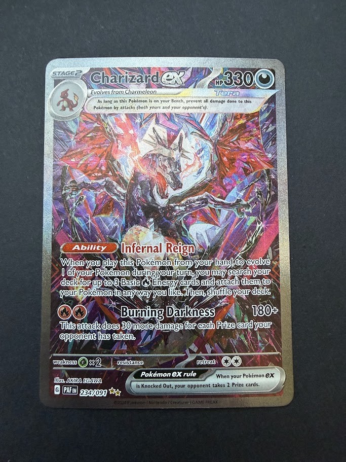 Charizard ex 234/091 Special Illustration Rare SV: Paldean Fates NM