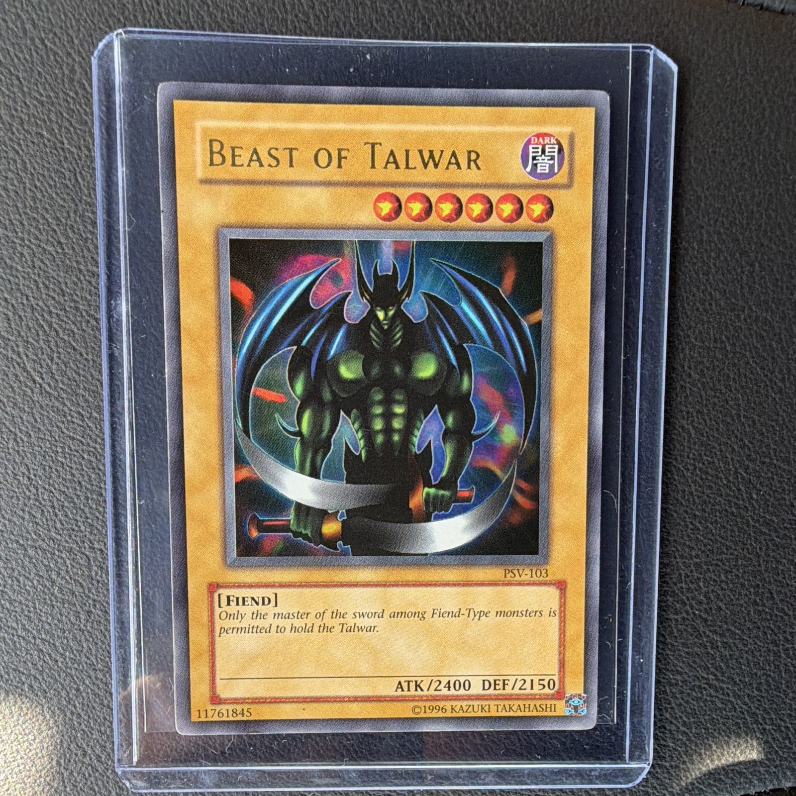 Konami Yu-Gi-Oh! TCG Beast of Talwar PSV-103 Pharaoh’s Servant EN 2400/2150
