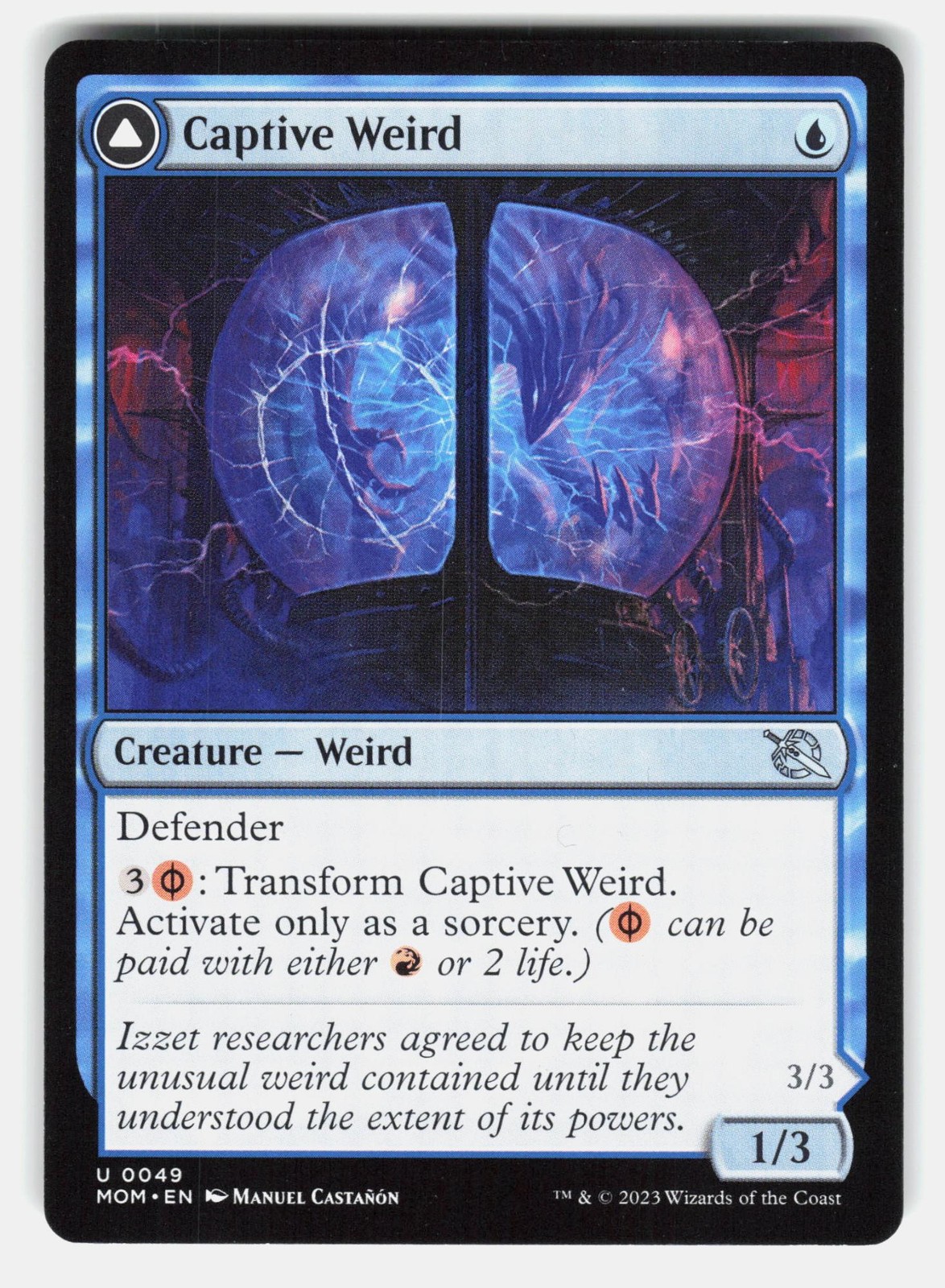 CAPTIVE WEIRD – Magic: The Gathering – Castañón LP