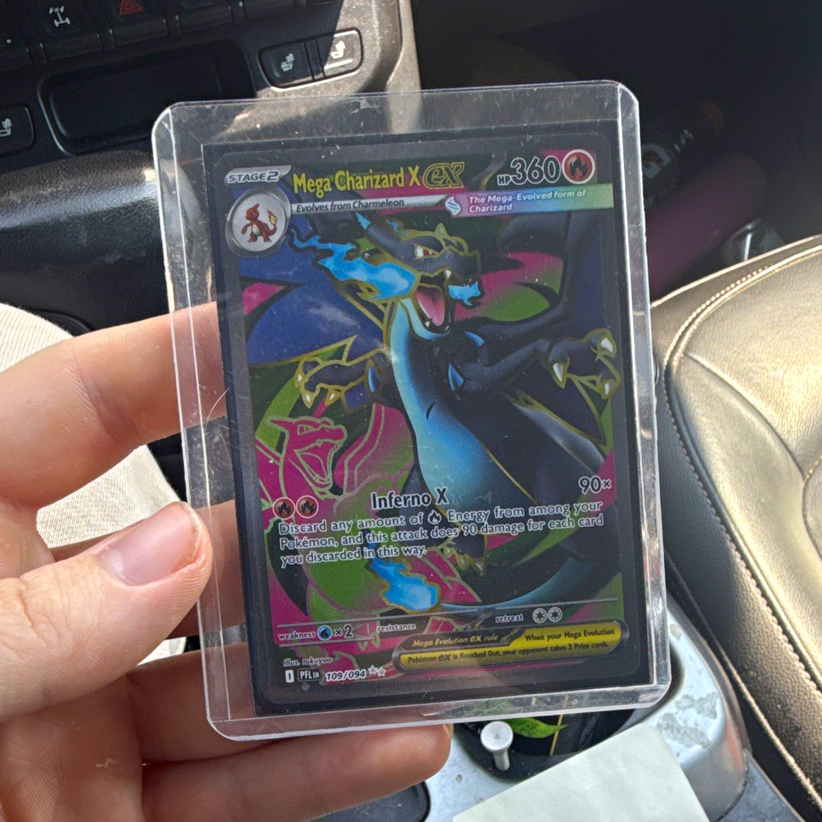 Mega Charizard X EX 108/106 Flashfire Full Art Holo Ultra Rare (2014)