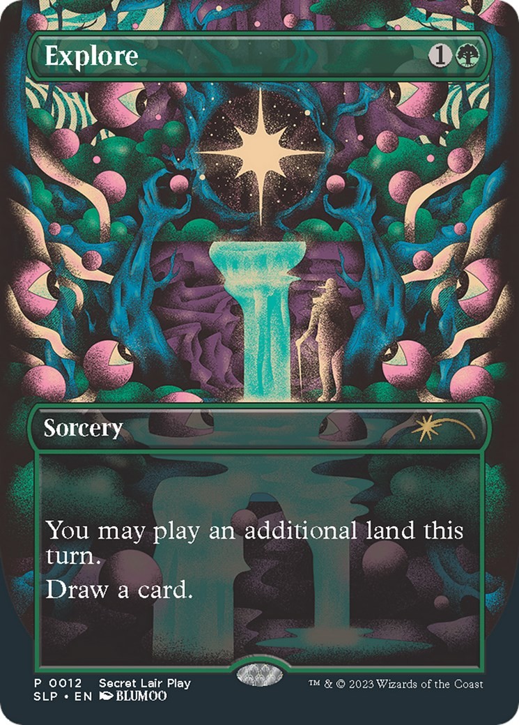 Explore Secret Lair Showdown MTG 12 NM
