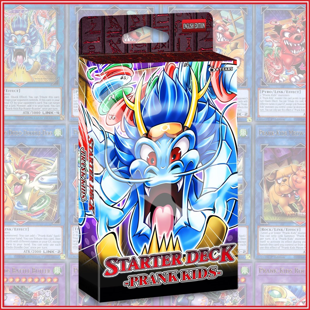 PRANK-KIDS STARTER DECK 41 | Pranks Butler Dropsies Fansies Lampsies YuGiOh🔥