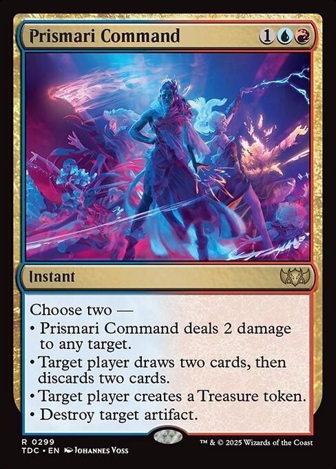 Prismari Command 299 R Normal TDC MTG NM