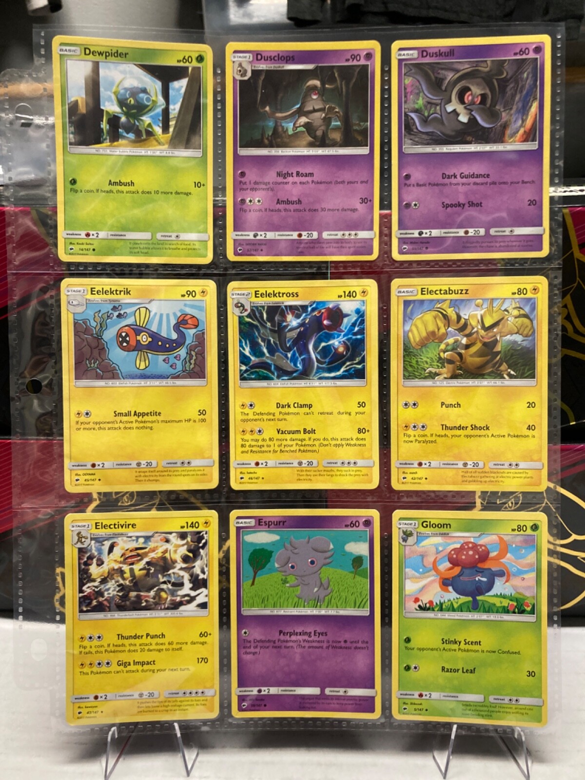Pokemon TCG Burning Shadows Singles – Complete Your Set – Free Ship! NM/LP