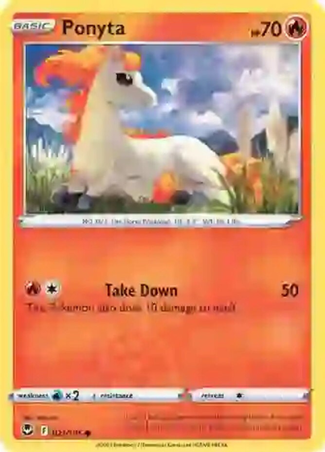 Ponyta – 021/195 – Common – Near Mint