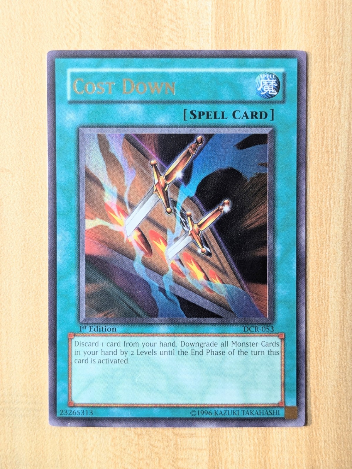 Cost Down DCR-053 1st Edition NM [Yu-Gi-Oh! Dark Crisis, Ultra Rare]