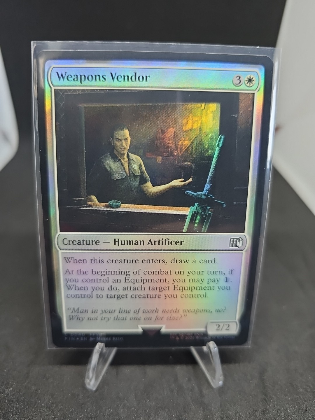 Weapons Vendor Final Fantasy Foil