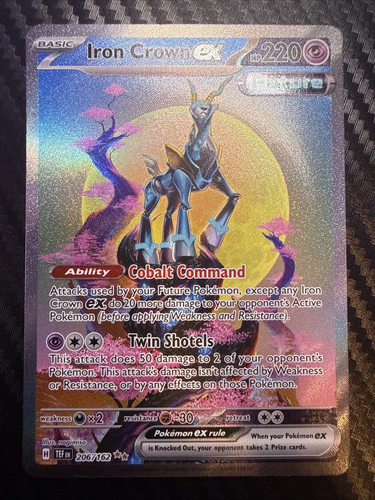 Iron Crown ex 206/162 SV05: Temporal Forces Holo