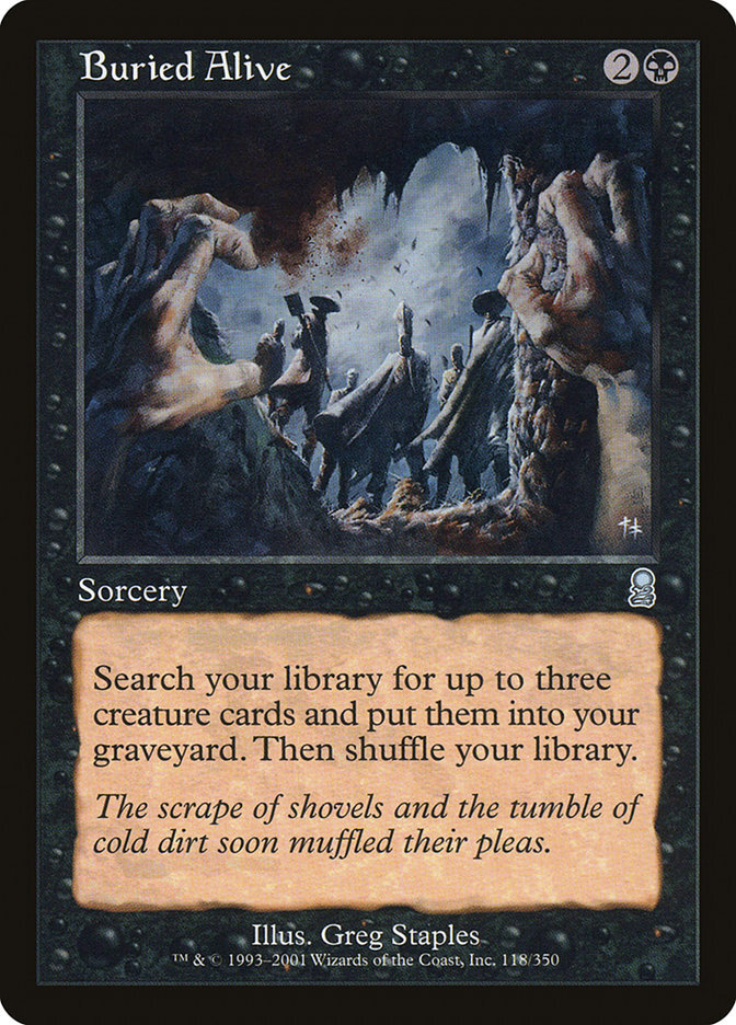 2001 Buried Alive Odyssey Magic the Gathering Card MTG Uncommon NM