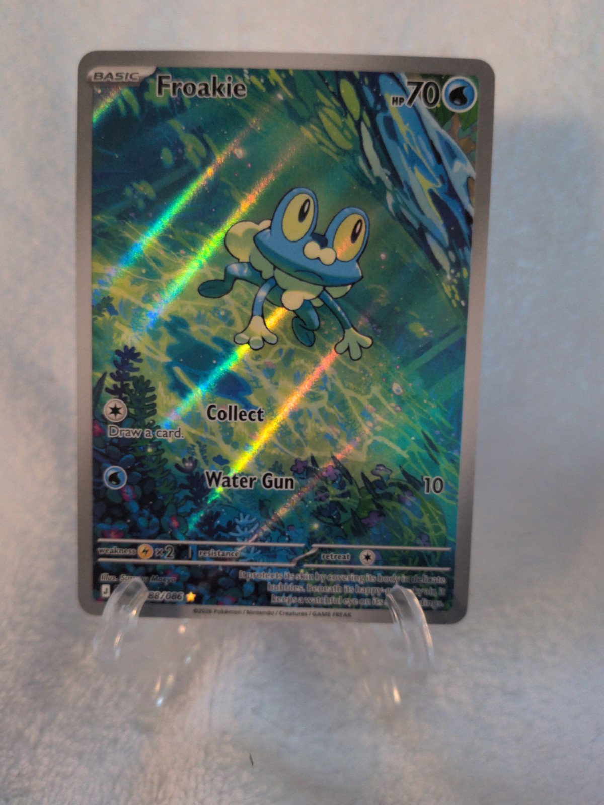 Froakie 088/086 – Chaos Rising – Illustration Rare – Pokemon TCG
