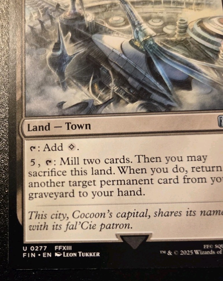 Eden, Seat Of The Sanctum 0277 Uncommon Final Fantasy Magic: The Gathering