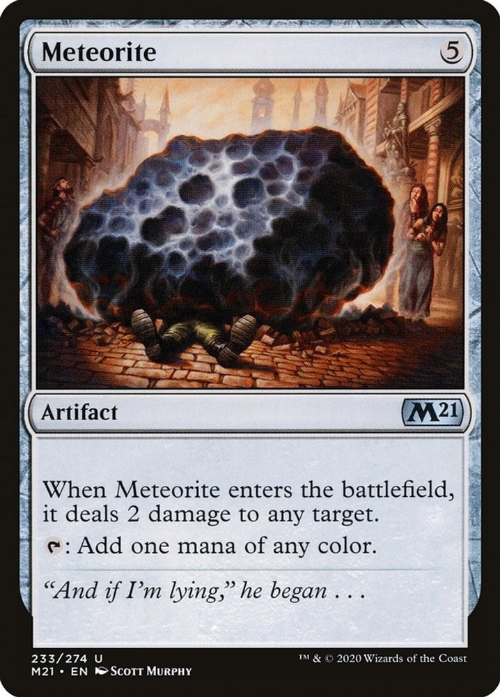 Meteorite – 233 – Core Set 2021 – MTG