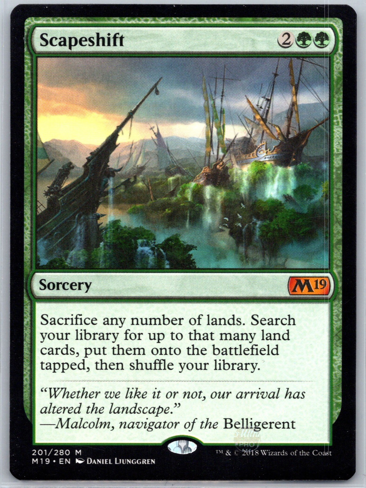 Scapeshift M Core Set 2019 201 NM