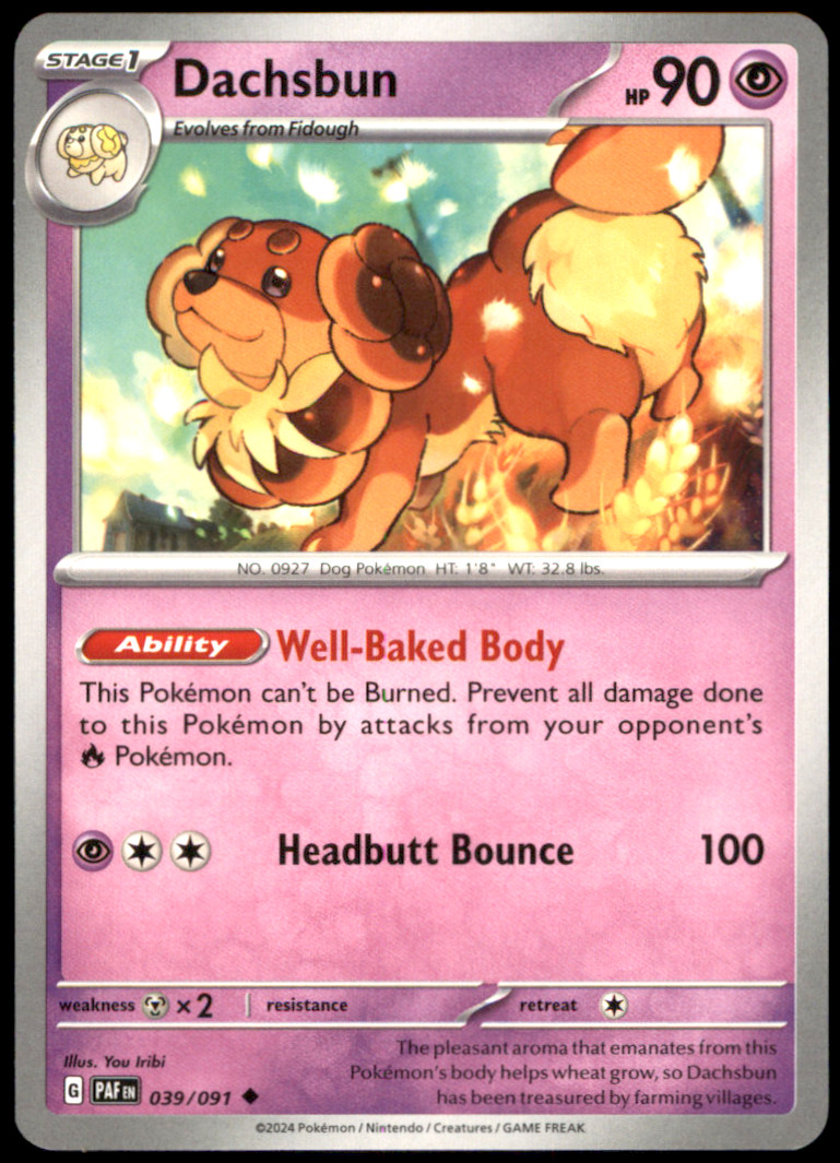 Dachsbun Regular SV01: Scarlet & Violet Base Set 099/198 NM You Iribi