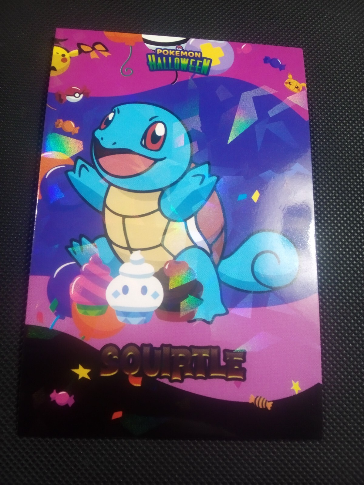 Pokemon 2024 Card Database Halloween Set Squirtle Cracked Holo Peru US Seller
