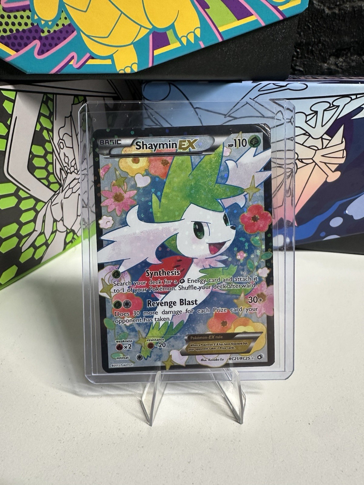 Shaymin EX RC21/RC25 Legendary Treasures: Radiant Collection 2013 (English)