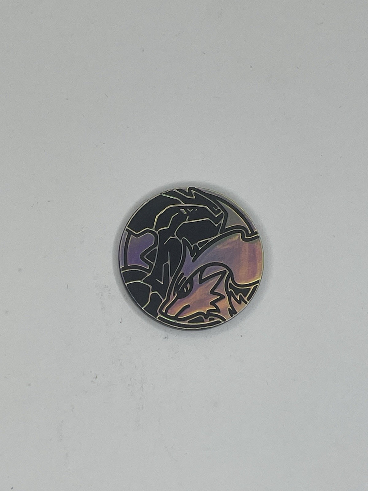 2011 Pokemon Coin Reshiram and Zekrom Bronze Rainbow