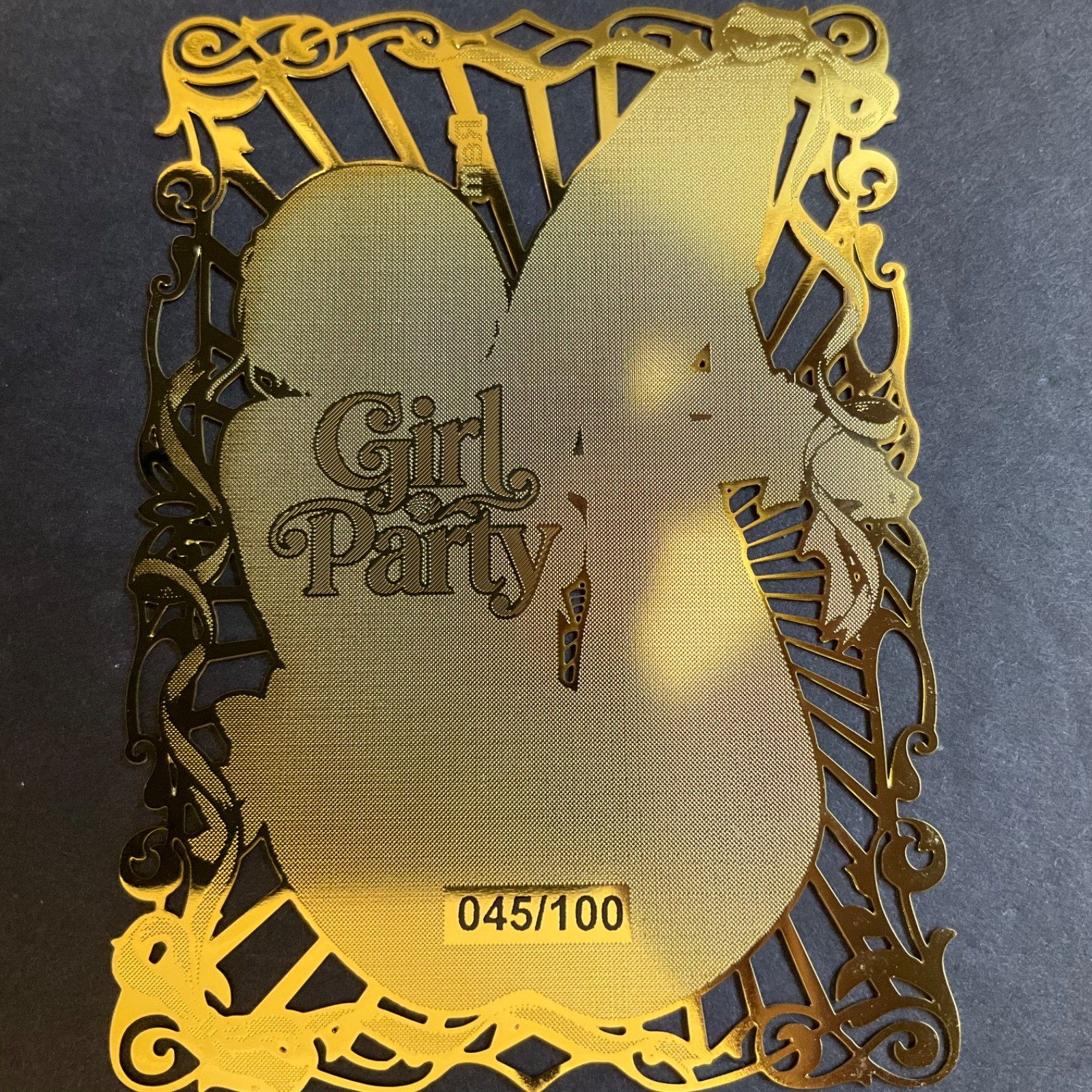 Goddess Story Gold METAL Card – Random Serial Number #/100! Rem Red Ribbon