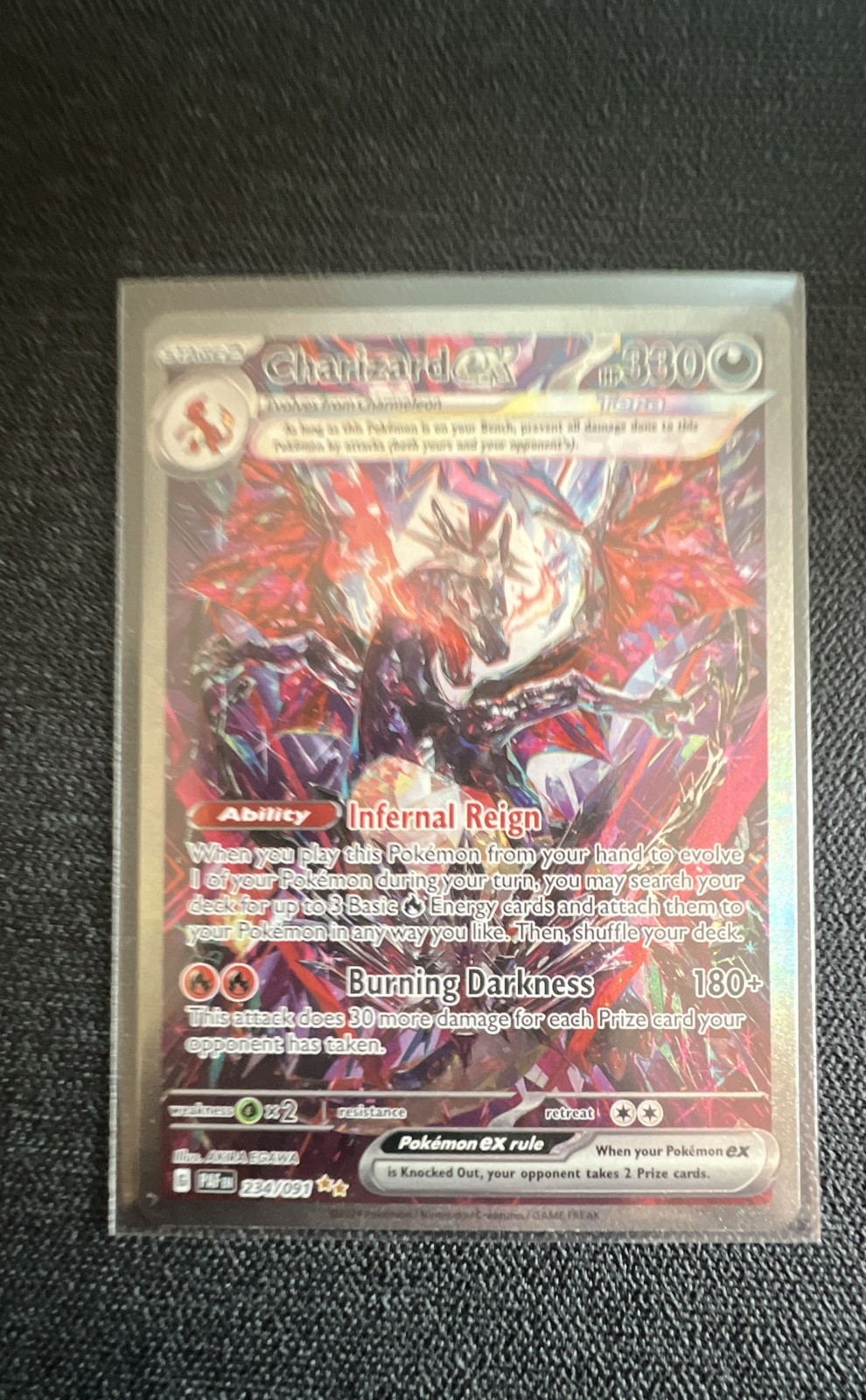 Charizard ex 234/091 SV: Paldean Fates Holo