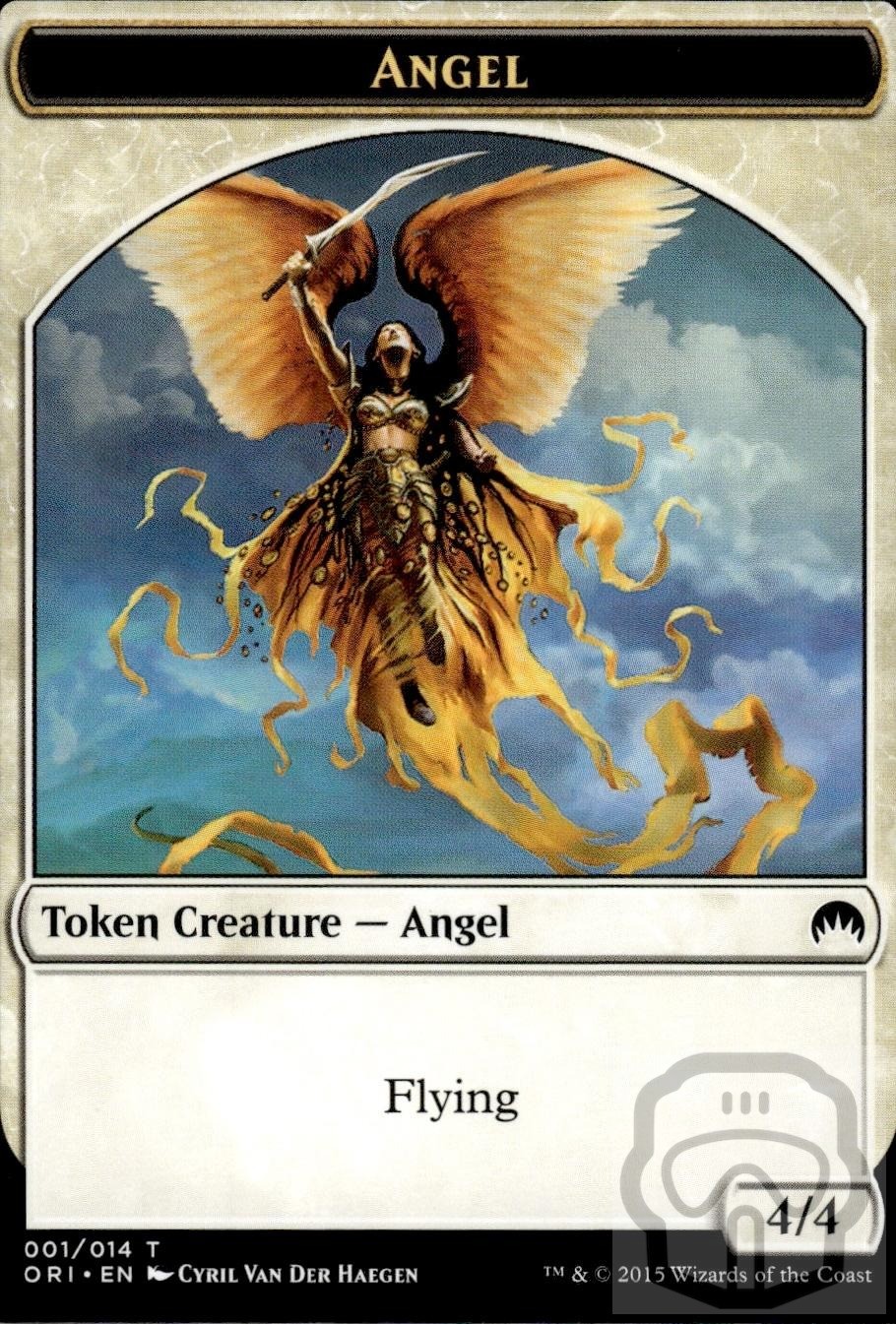 Angel Token 1 Token Magic Origins Magic: The Gathering NM/M