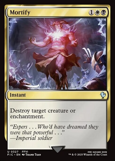 Mortify 327 U Normal FIC MTG NM