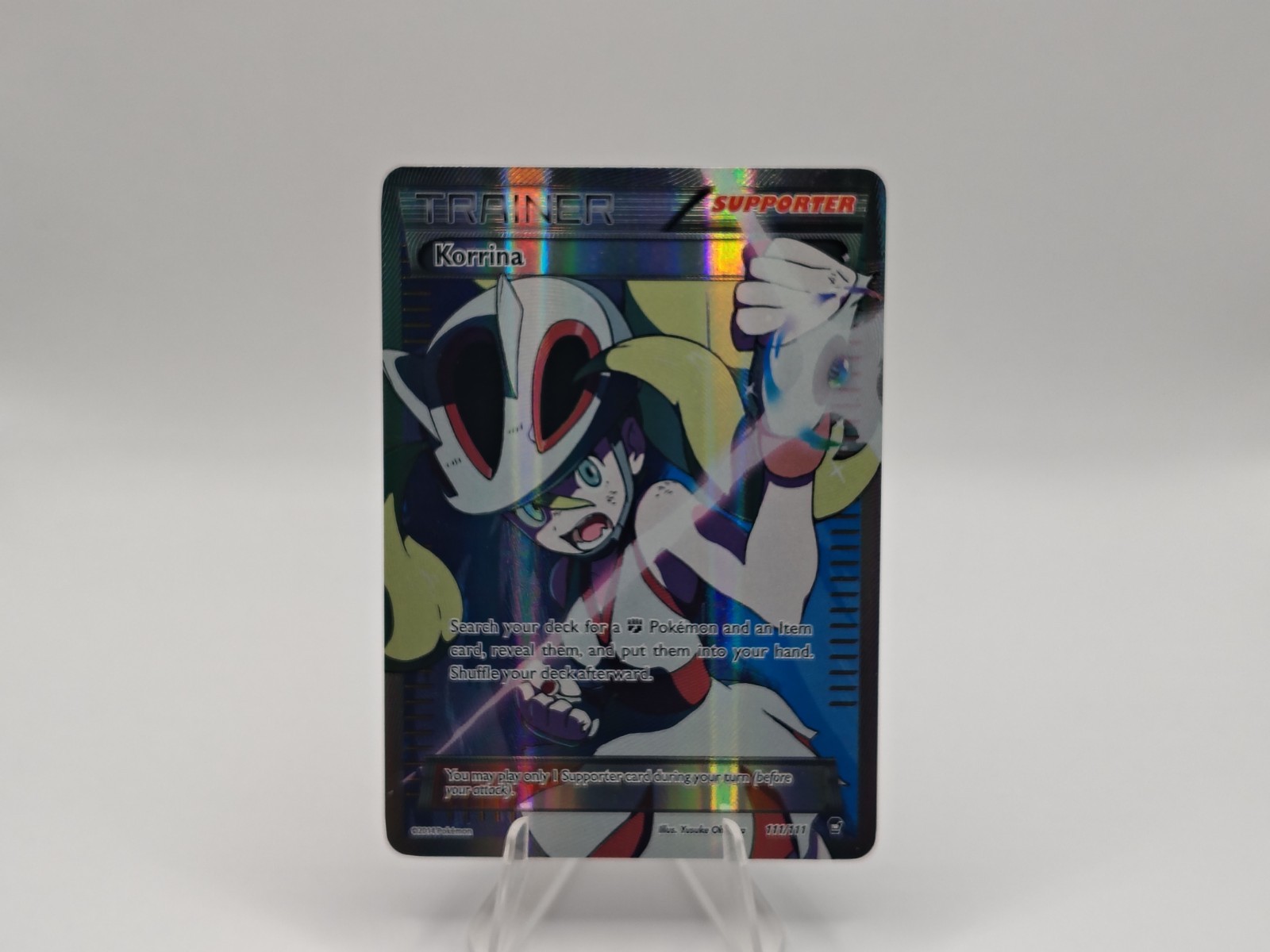 Korrina (111 Full Art) 111/111 XY – Furious Fists Holo LP-/MP