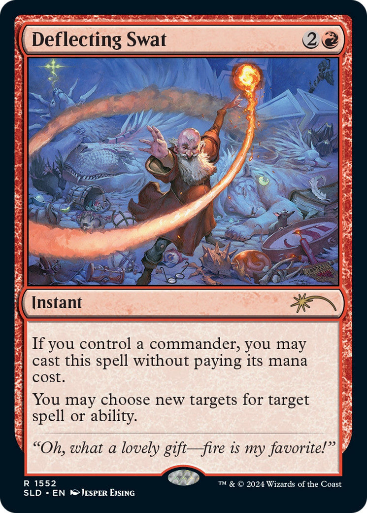 Deflecting Swat – NM FOIL – Secret Lair Jesper Ejsing – MTG