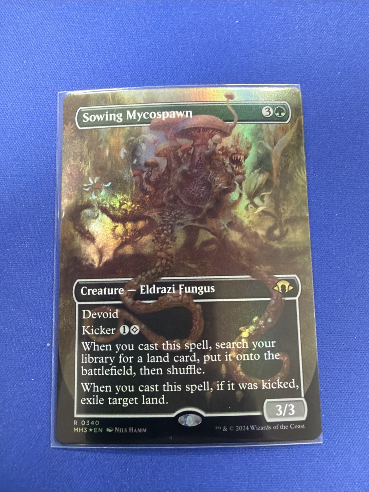 Sowing Mycospawn (Borderless) Modern Horizons 3 Foil