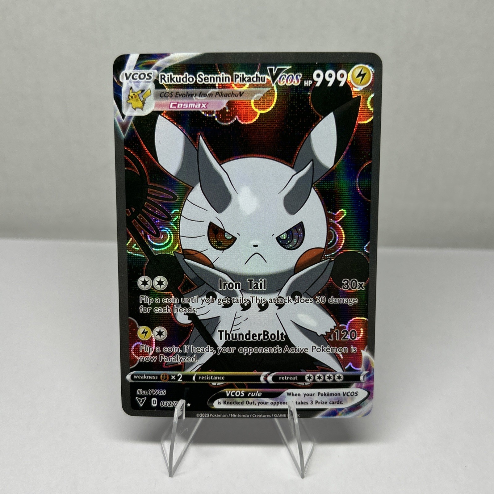 Pokemon Pikachu Cosplay Rikudo Sennin 032/055 VCOS Naruto