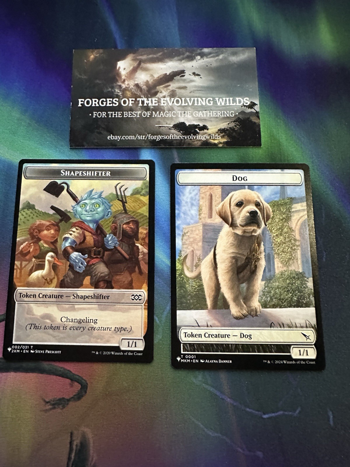 Token Shapeshifter Dog The List Everyone’s Invited Secret Lair Double Sided