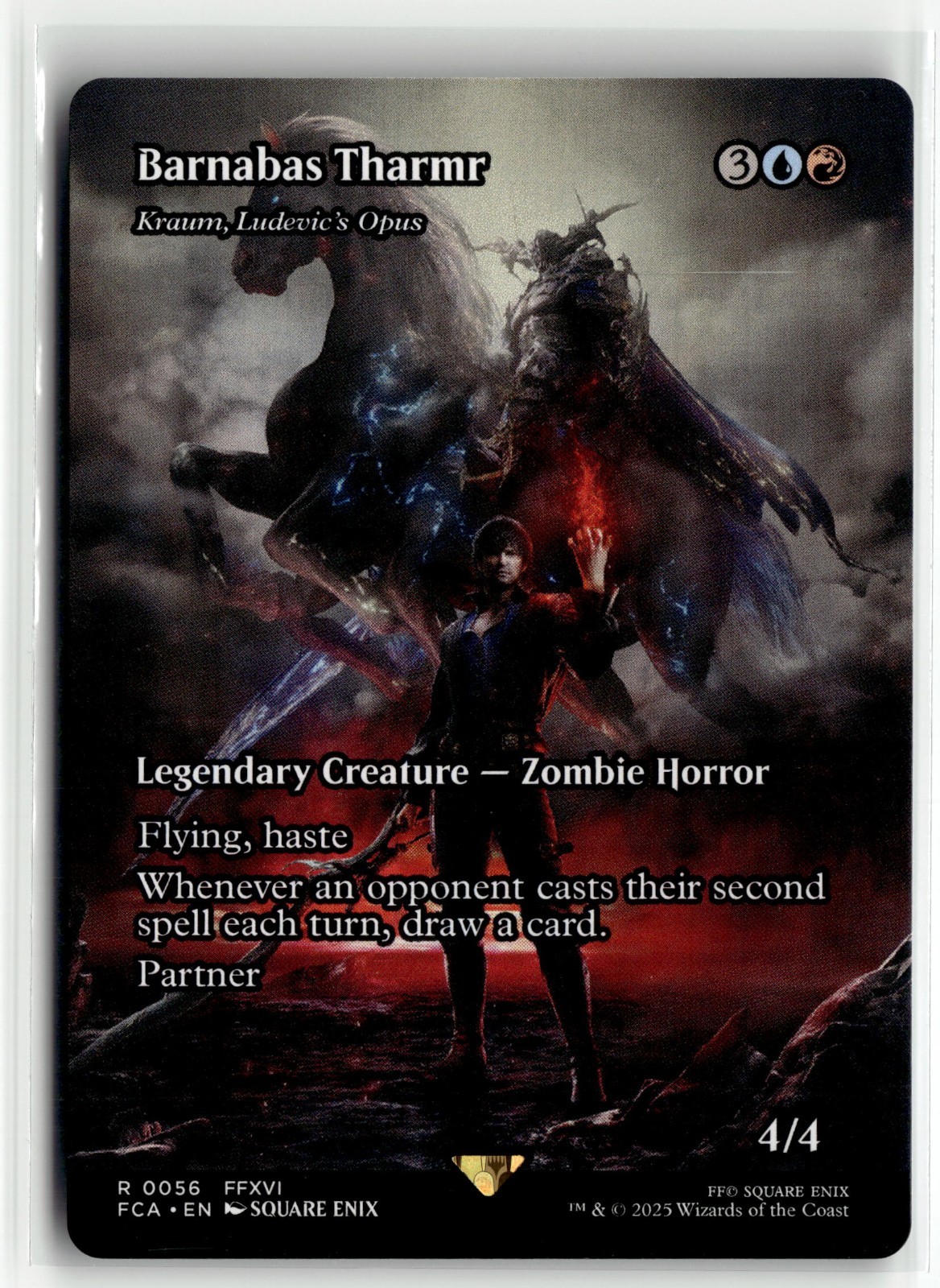 Barnabas Tharmr – 0056 – Showcase Final Fantasy FF MTG Magic Card NM