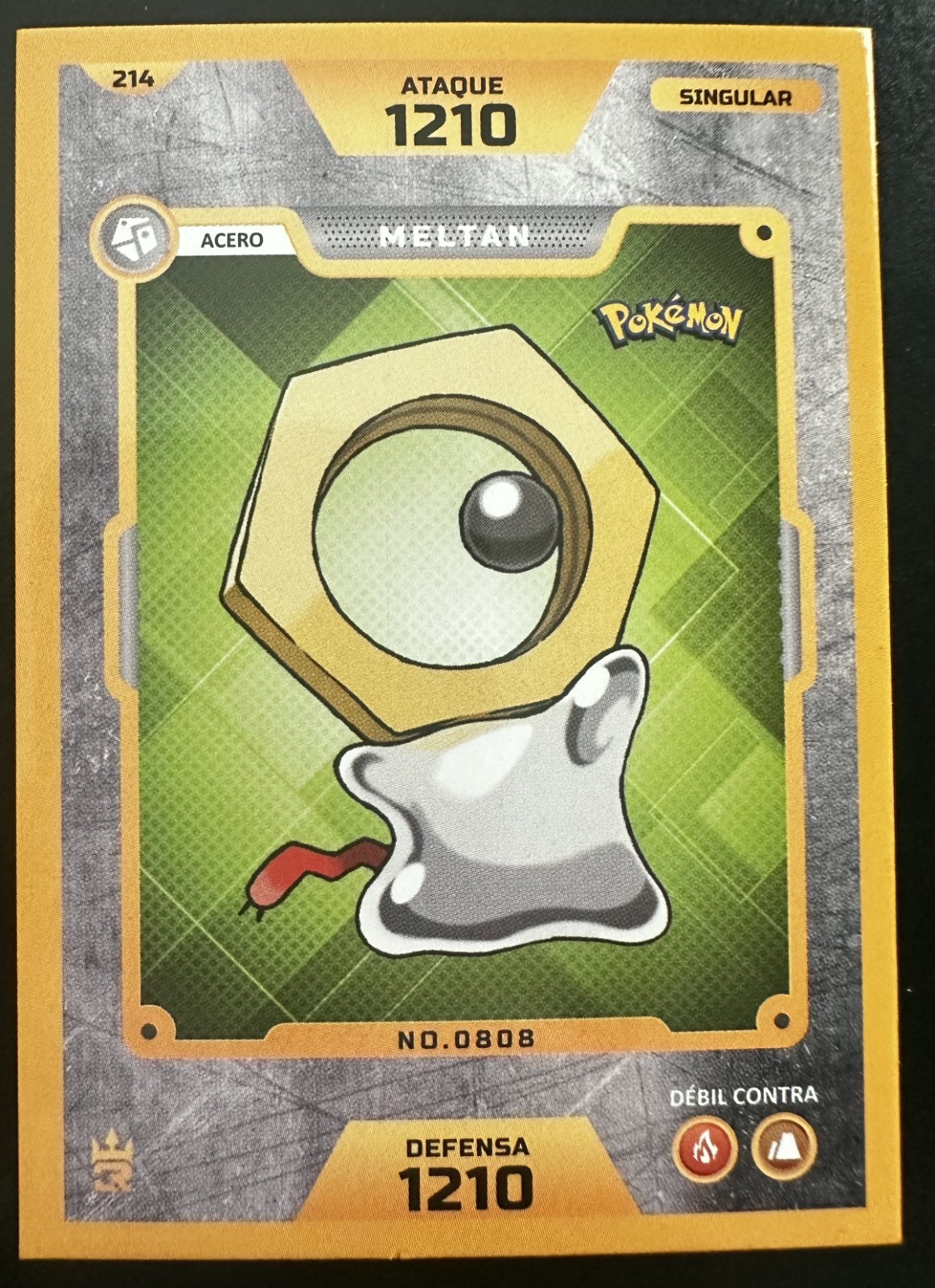 MELTAN – POKEMON MASTER JOURNEY ELEMENTOS CCG