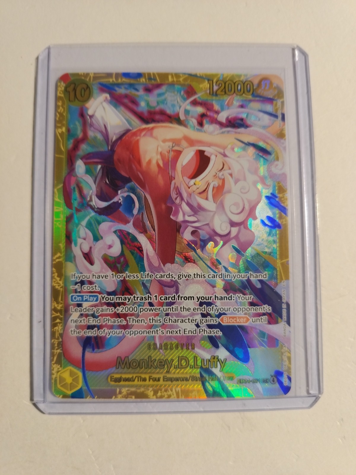 Monkey.D.Luffy SEC EB04-061 Luffy Adventure on Kami’s Island OP15-EB04