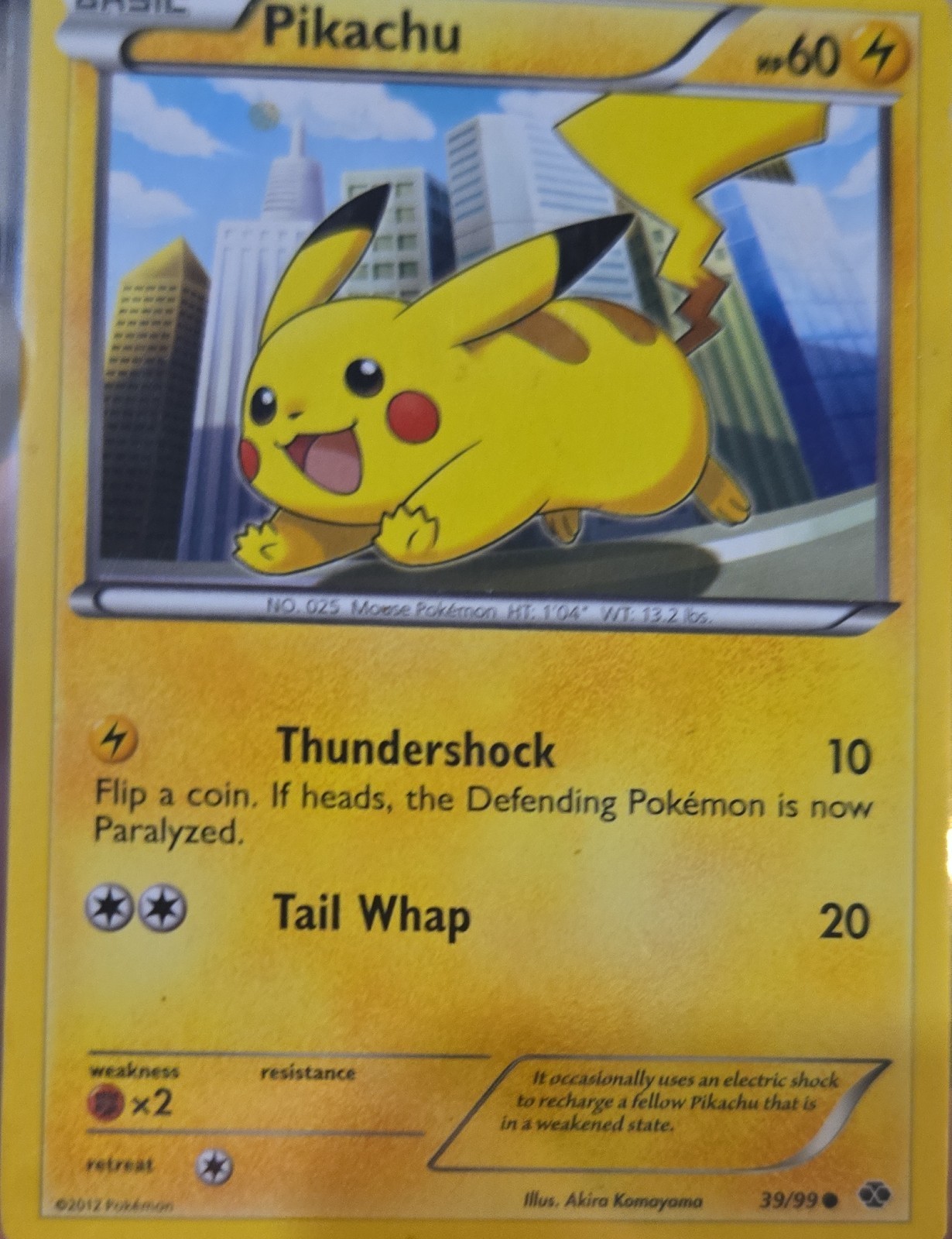 Pikachu 39/99 Next Destinies Regular