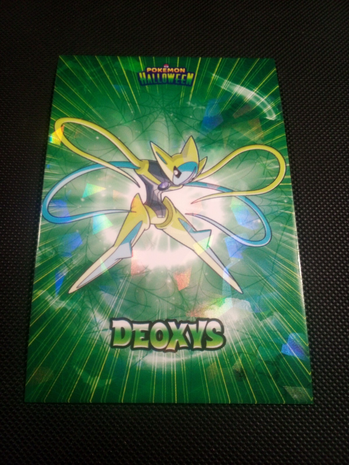 Pokemon 2024 Card Database Halloween Set Deoxys Cracked Ice Holo Peru US Seller