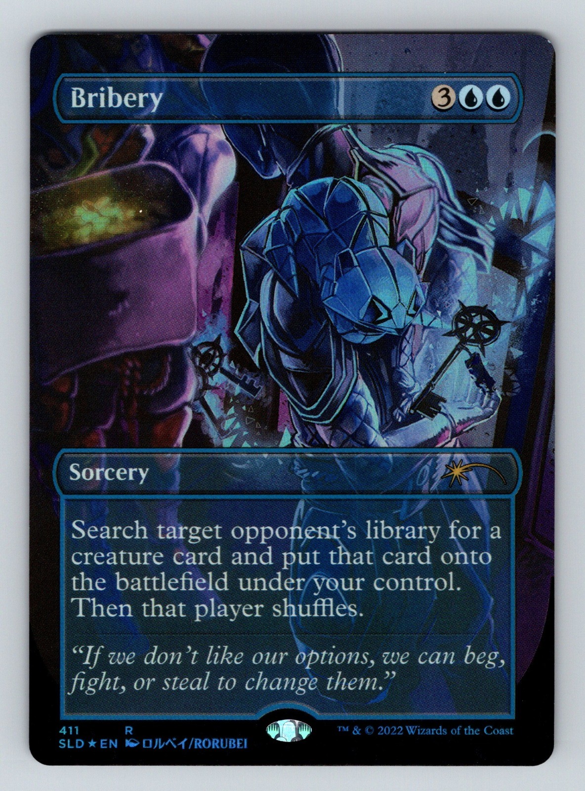 Bribery Foil R Secret Lair Drop Series 411 NM