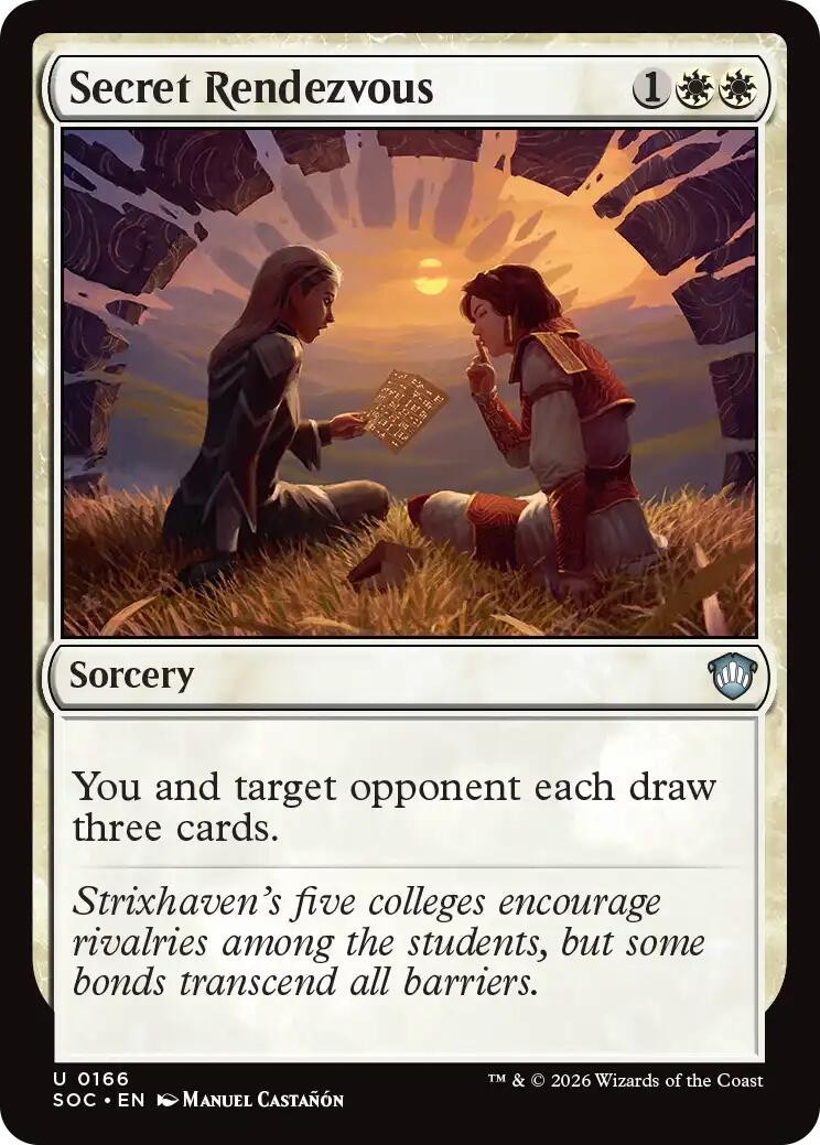 Secret RendezvousCommander: Secrets of StrixhavenMagicEN