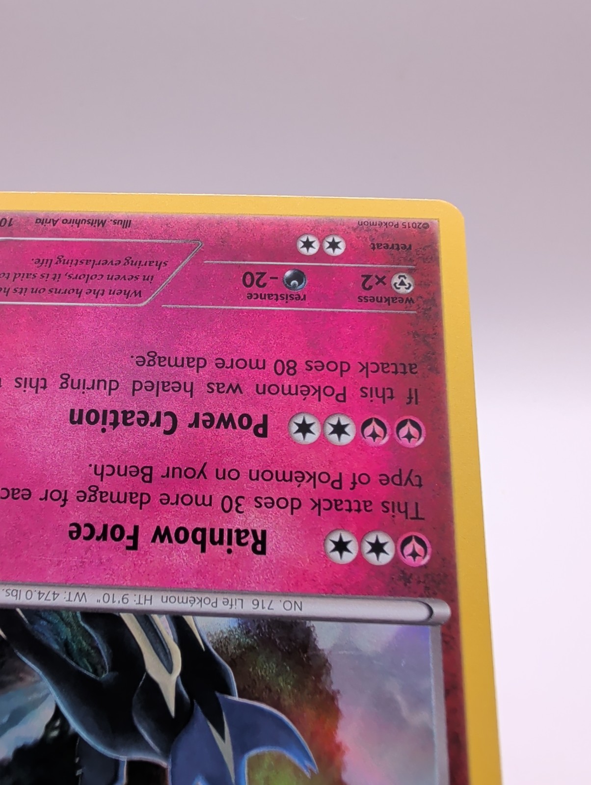 Xerneas – 107/162 Holo Rare English BREAKthrough Pokémon Card LP