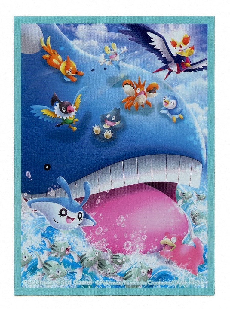 2015 Wailord Gym Battle Individual Card Sleeve Pokemon Center Japan Original