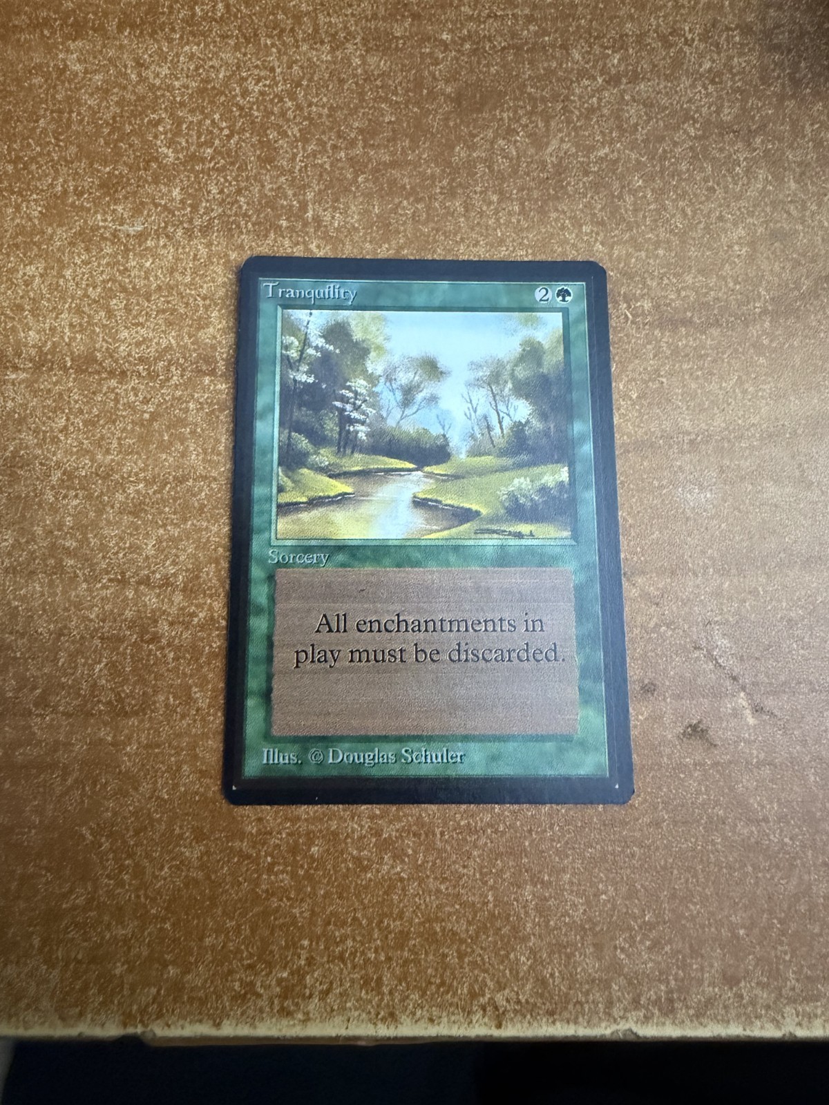 MTG Beta Edition 1993 Vintage Magic! NM Tranquility Schuler