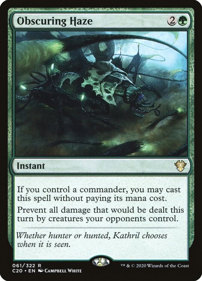 1x Obscuring Haze – Commander 2020 – NM – MTG