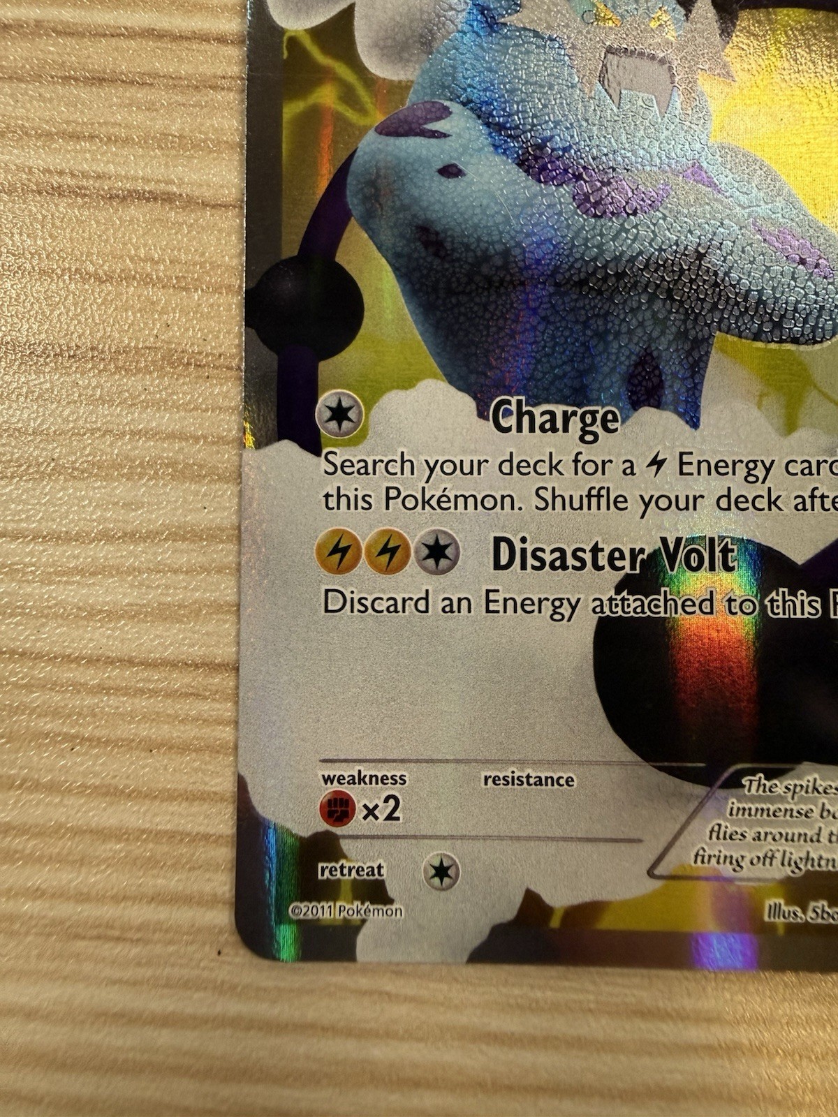 Thundurus (97 Full Art) Ultra Rare Holo Emerging Powers 97/98 – LP