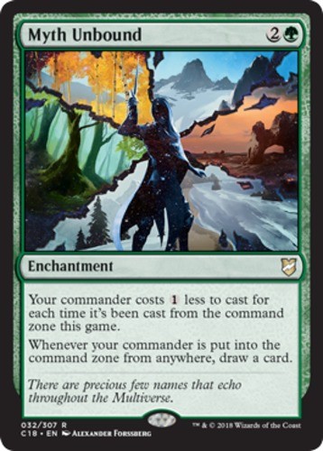 x1 Myth Unbound R MTG Commander 2018 M/NM, English