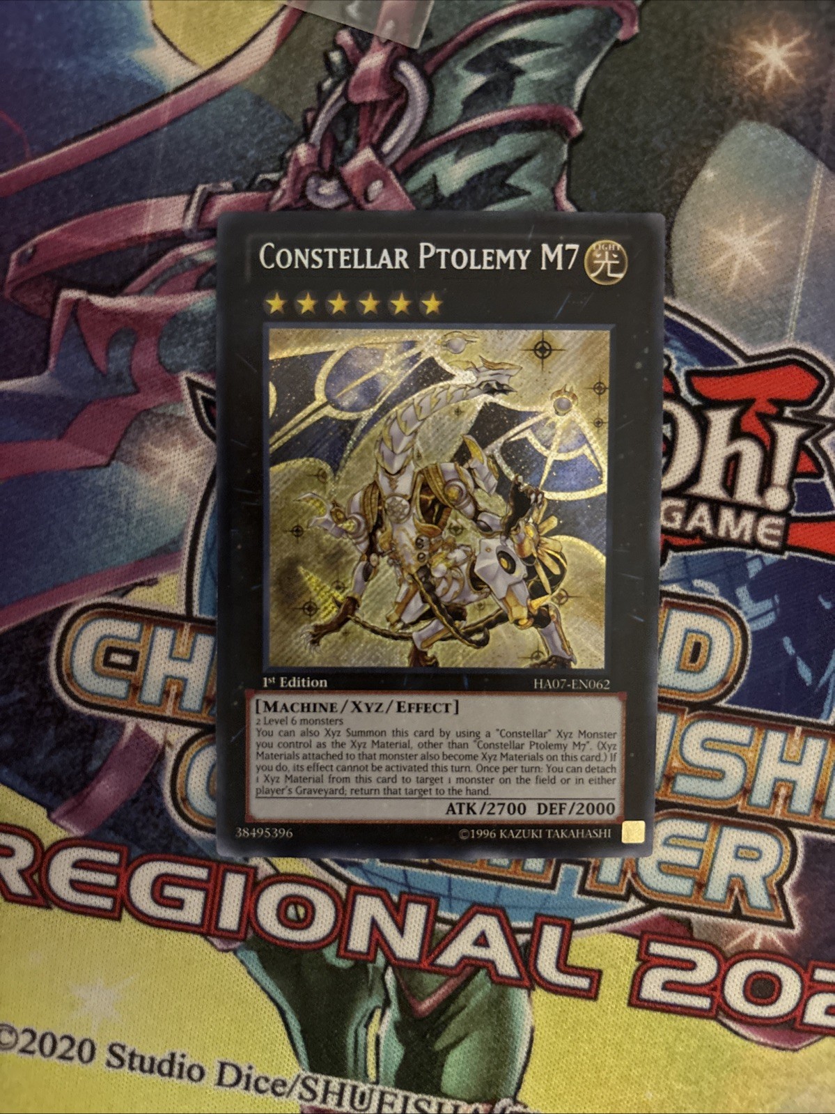 (EY) Yugioh Constellar Ptolemy M7 HA07-EN062 Secret Rare VLP