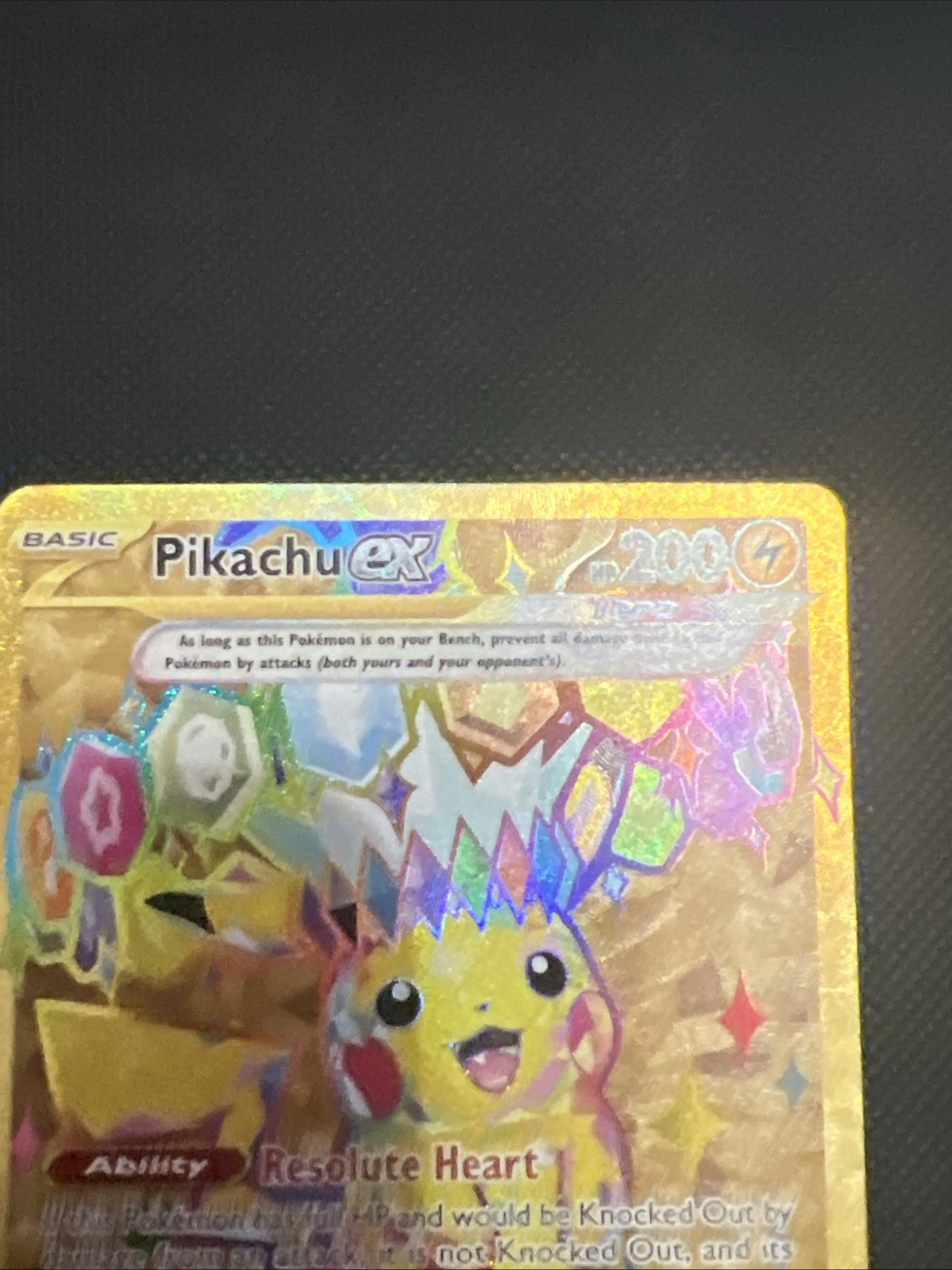 PIKACHU EX 247/191 HYPER RARE SURGING SPARKS POKEMON NM