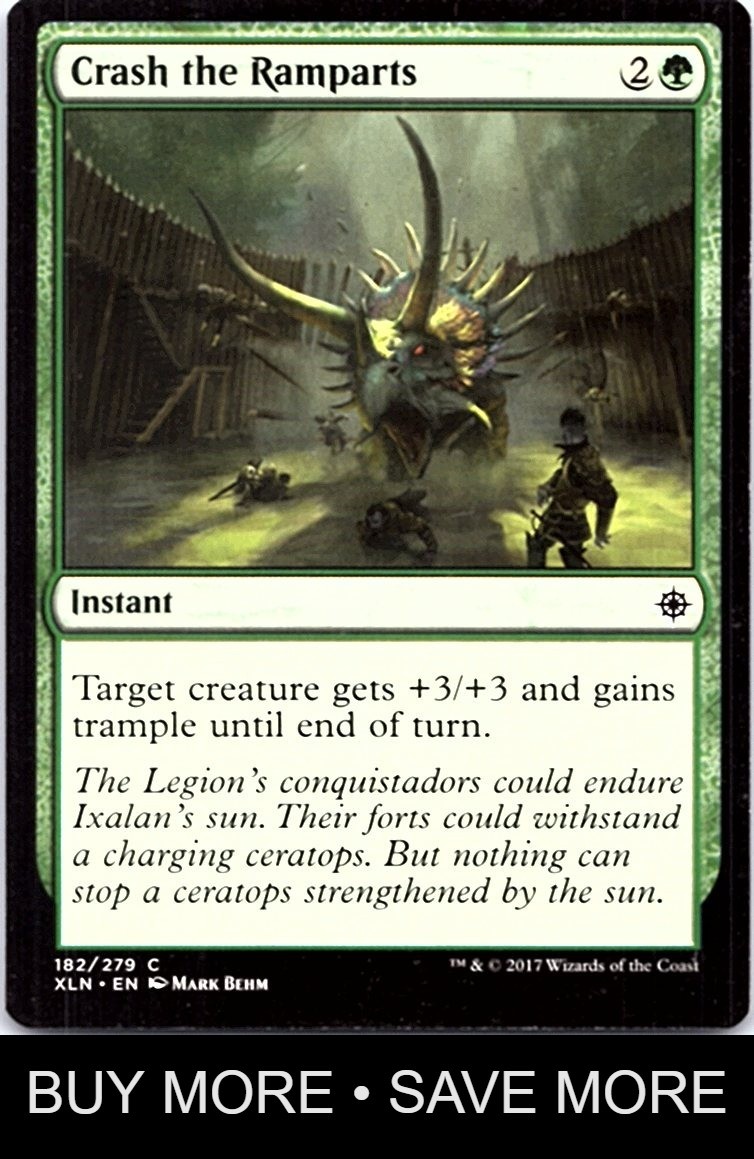 Crash the Ramparts LP Ixalan MTG