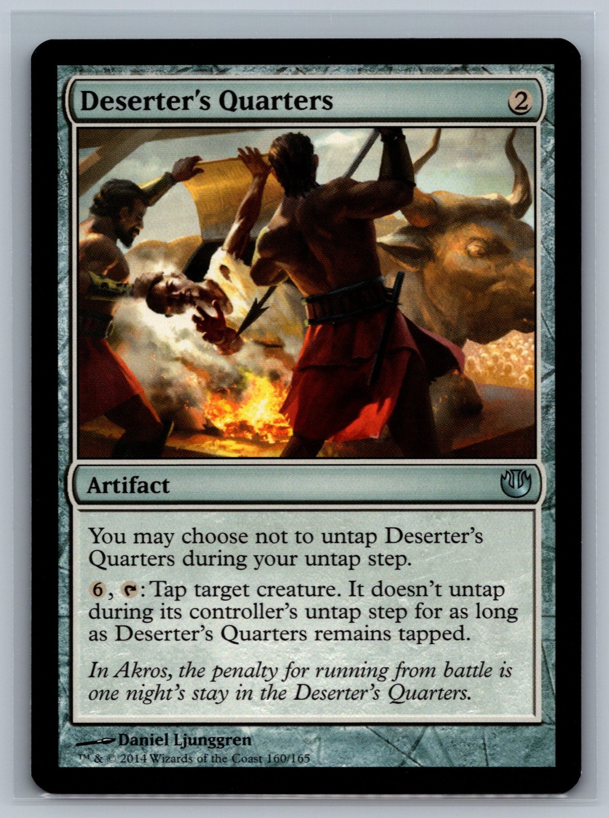 Magic The Gathering Journey Into Nyx Deserter’s Quarters #160/165 MTG TCG CCG