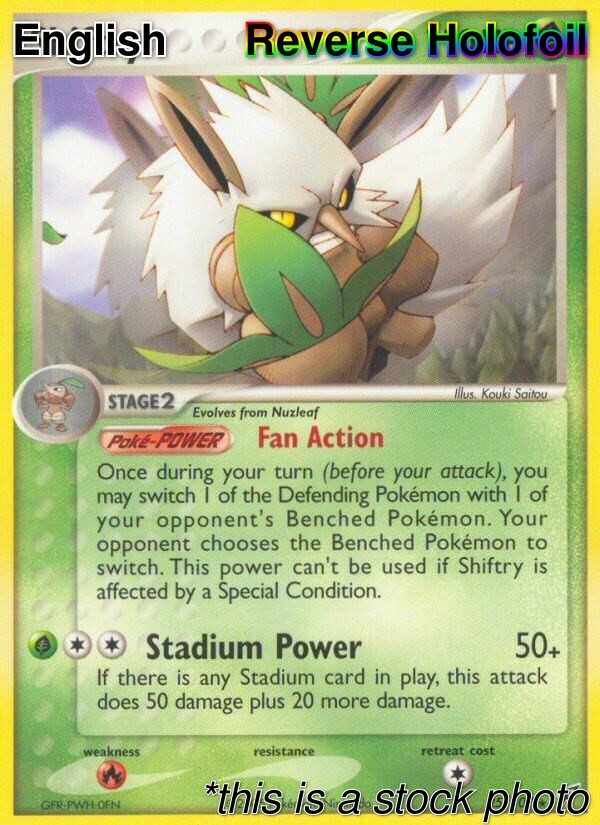 Shiftry [Reverse Holofoil HP – Deoxys 25/107]