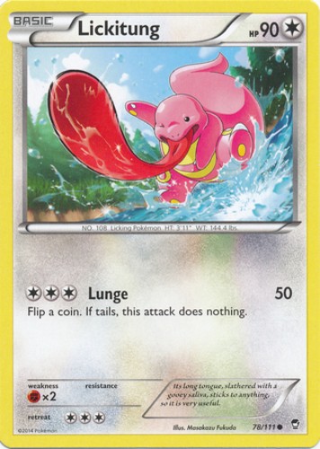 Lickitung – 78/111 – Common – Lightly Played
